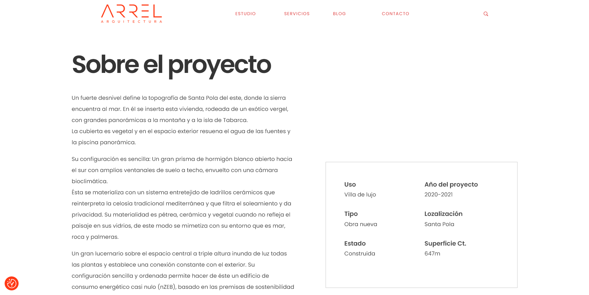 Arrel arquitectura