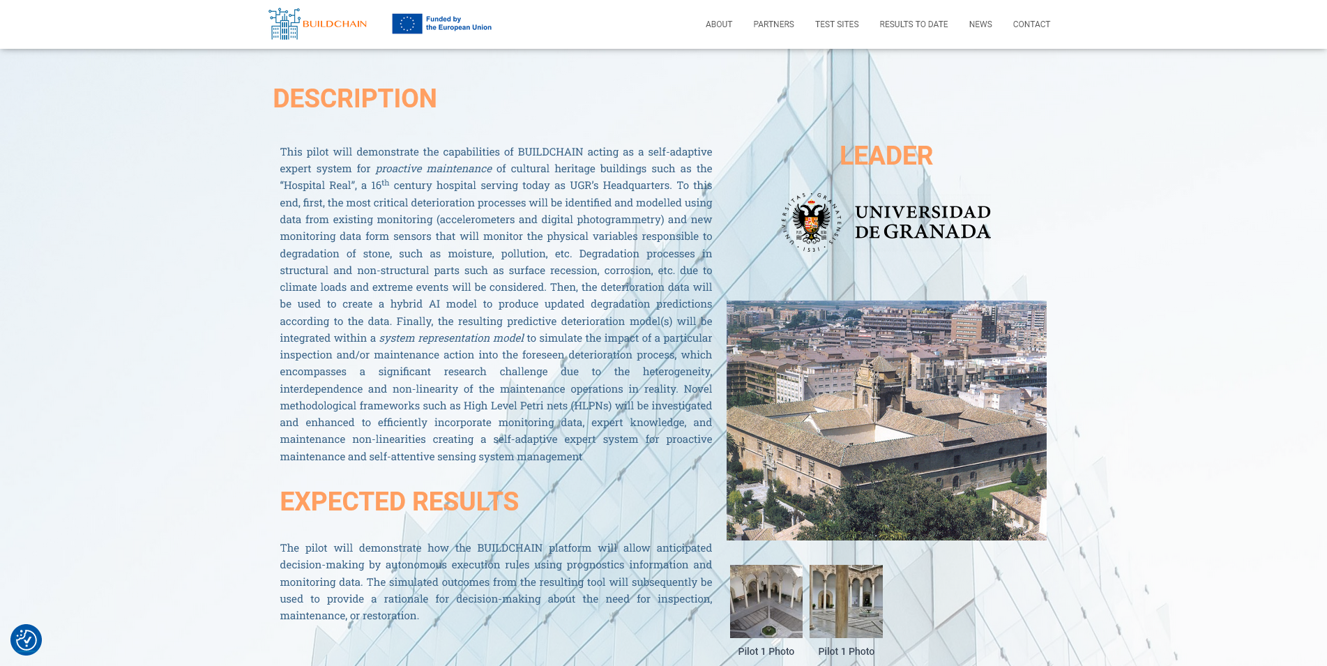 Proyecto Europeo BUILDCHAIN