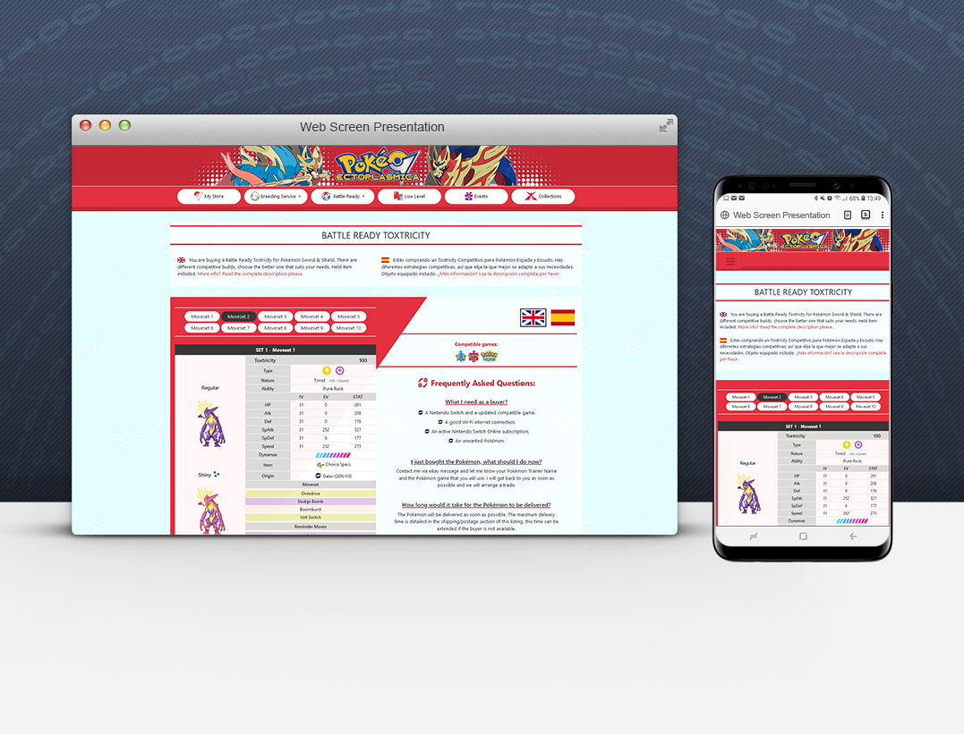 Pokéctoplasmica eBay template V2